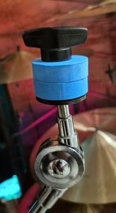 Hovedbilde THOR vingeskrue sort cymballås + kompositt-filt + ...