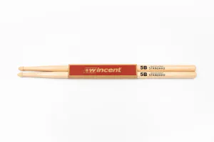 Hovedbilde Wincent 5B (W-5B) hickory trommestikker (1 par)